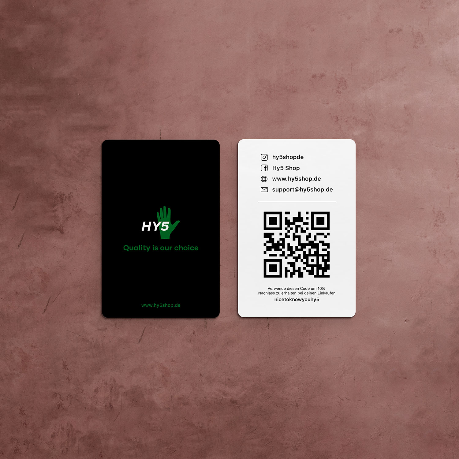 Hy5Shop Business Card